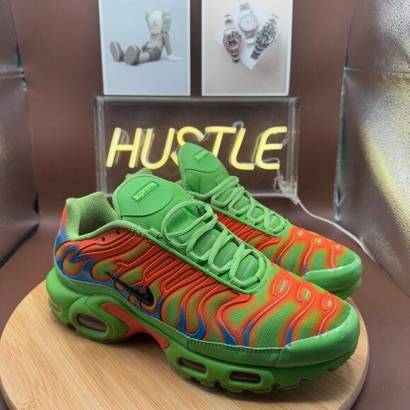 Nike Air Max Plus Supreme Mean Green Men’s Sz 8.5 - Picture 1 of 12